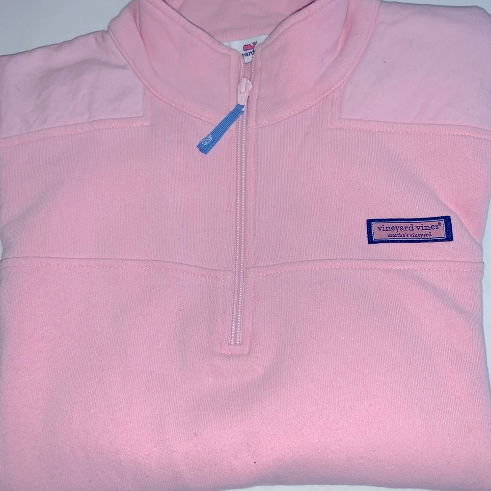 Vineyard Vines Girls Shep Shirt - Pink, Large